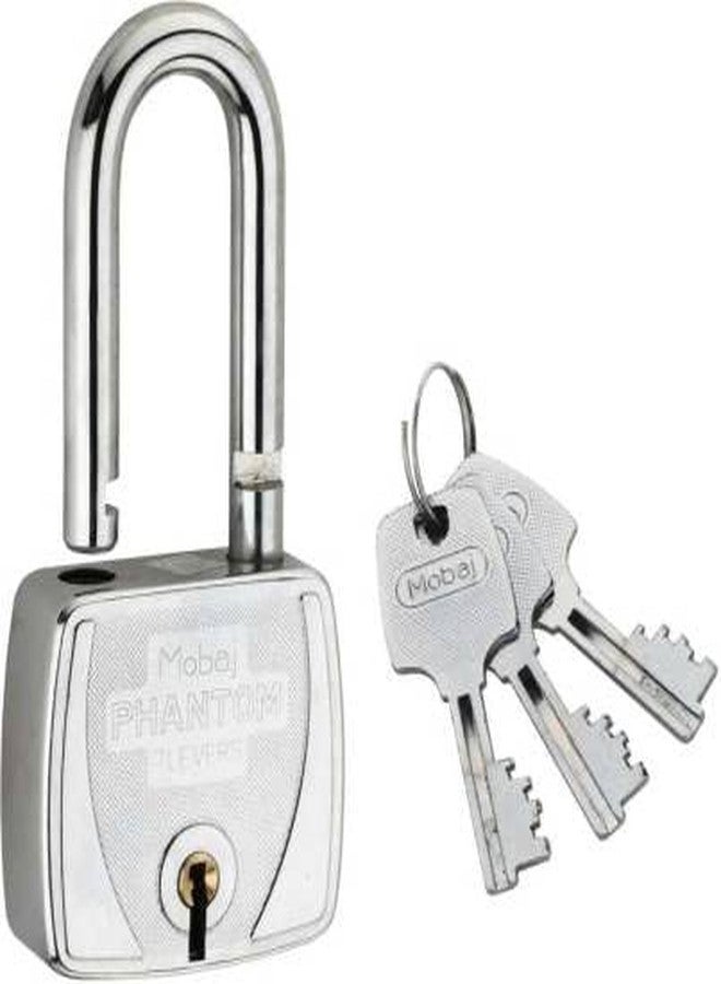 Mobaj® Phantom 50mm with Long Shackle (Size-50mm L.S.) (Colour-Silver) - Image 1